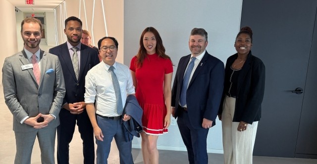 Group with Sen. Andy Kim